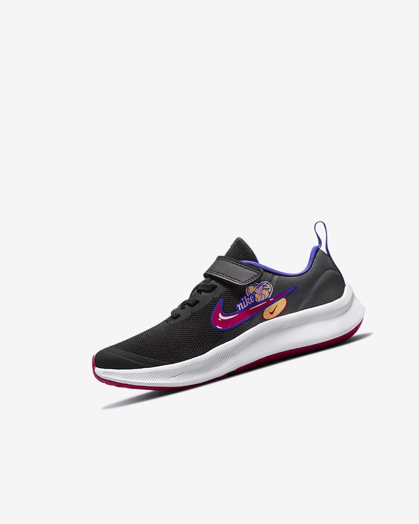 Zapatillas Running Nike Star Runner 3 SE Niña Negras Rosas | CR4646