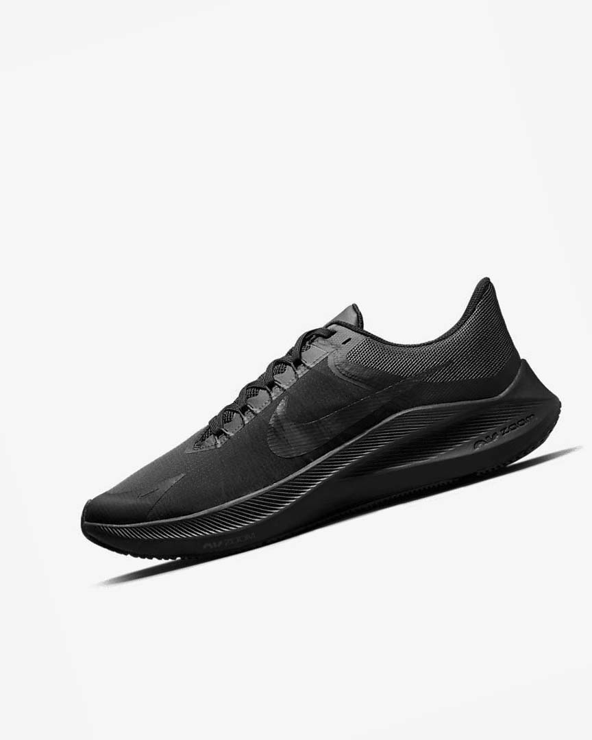 Zapatillas Running Nike Winflo 8 Hombre Negras Gris | CR5124