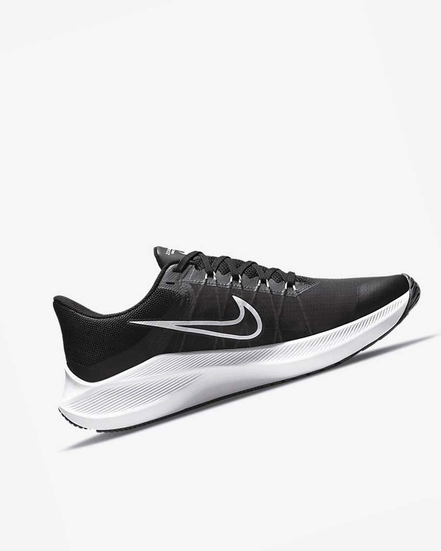 Zapatillas Running Nike Winflo 8 Hombre Negras Blancas | CR5133