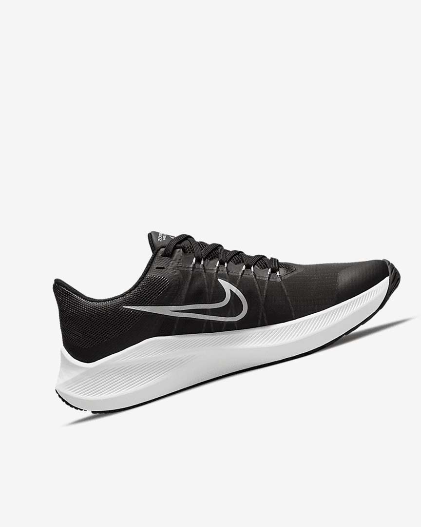 Zapatillas Running Nike Winflo 8 Mujer Negras Gris Oscuro Gris Claro Blancas | CR5290