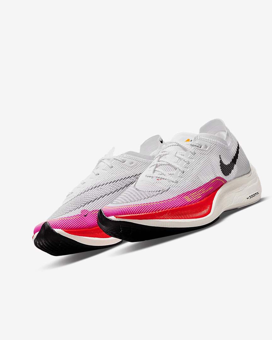 Zapatillas Running Nike ZoomX Vaporfly Next% 2 Mujer Blancas Negras Negras Negras | CR2320