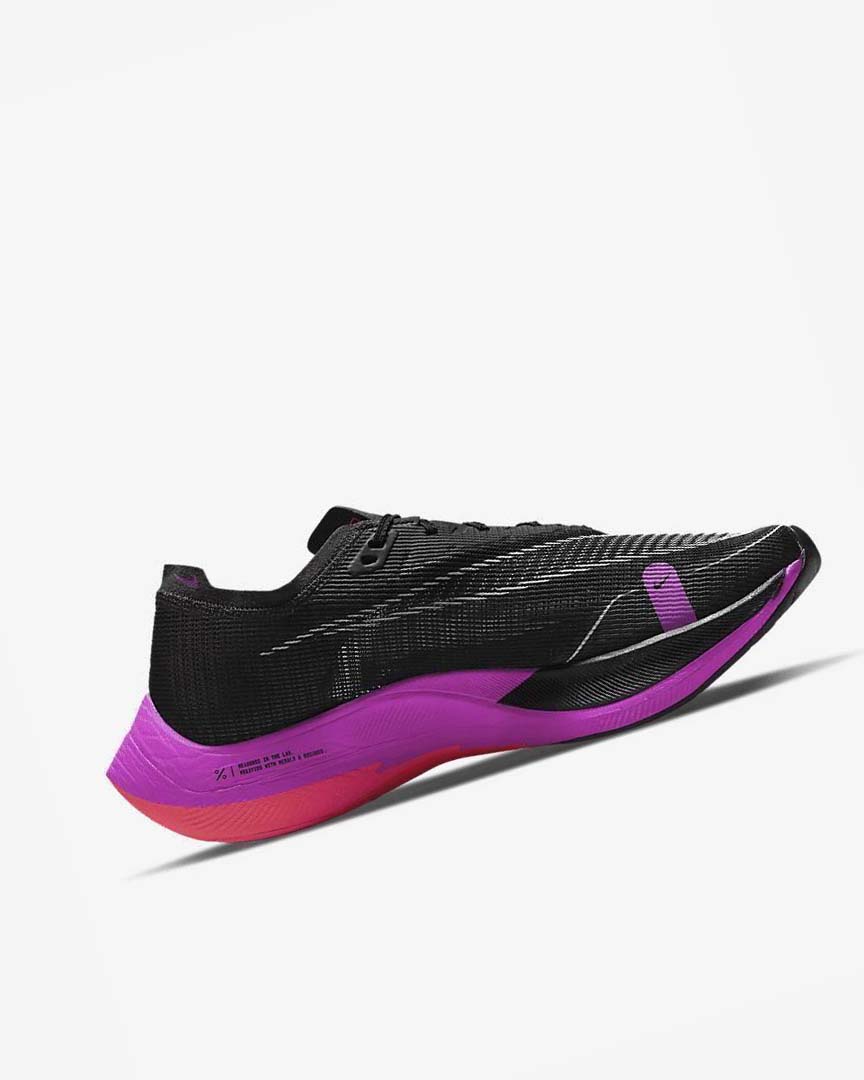 Zapatillas Running Nike ZoomX Vaporfly Next% 2 Hombre Negras Moradas Rojas | CR2378