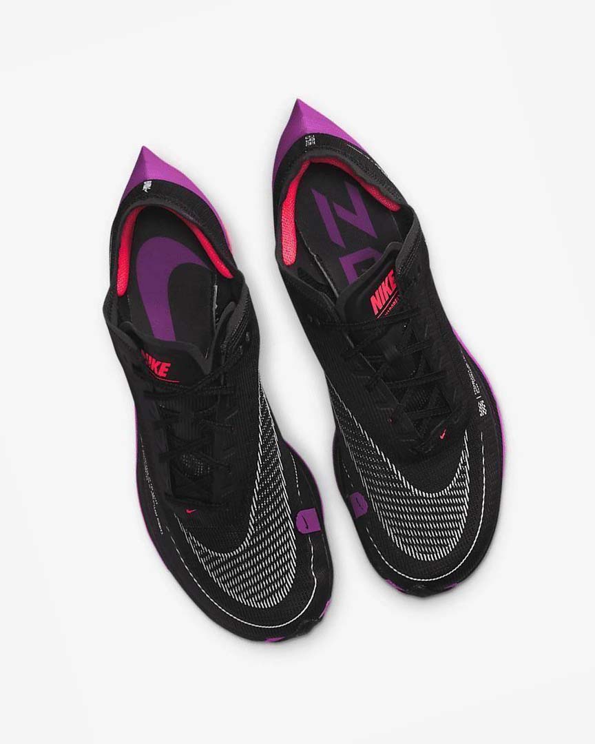 Zapatillas Running Nike ZoomX Vaporfly Next% 2 Hombre Negras Moradas Rojas | CR2378