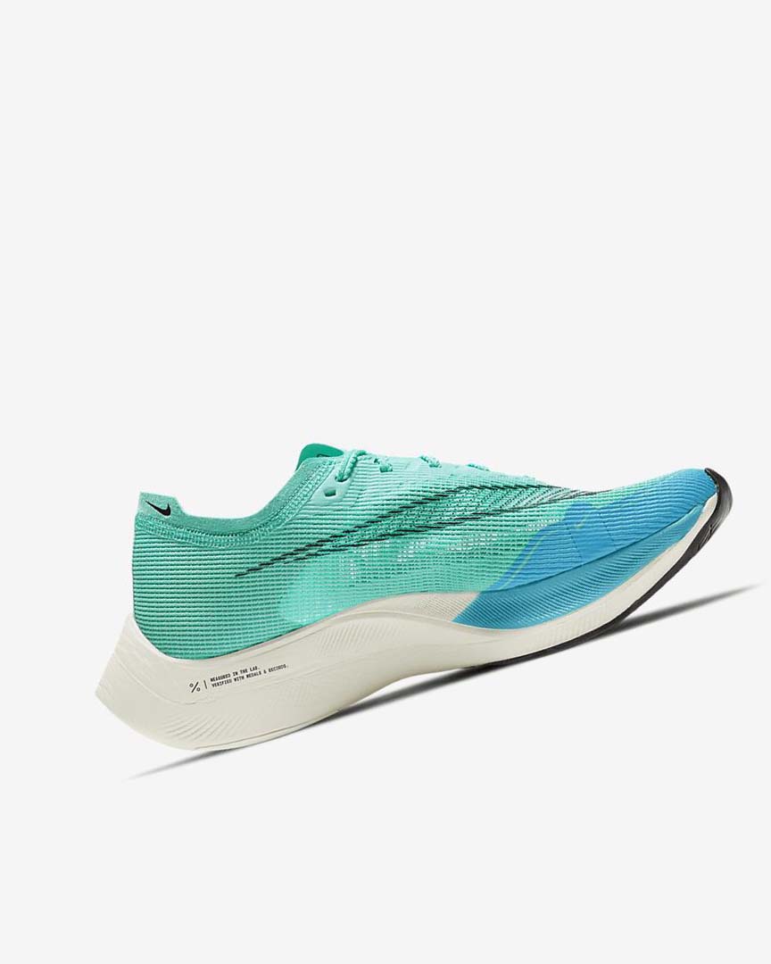 Zapatillas Running Nike ZoomX Vaporfly Next% 2 Mujer Verde Azules Blancas Negras | CR2416