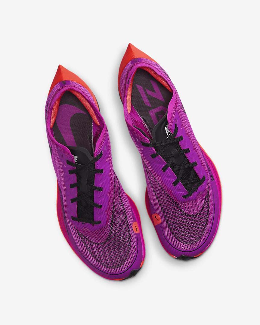 Zapatillas Running Nike ZoomX Vaporfly Next% 2 Mujer Moradas Rojas Gris Negras | CR2524