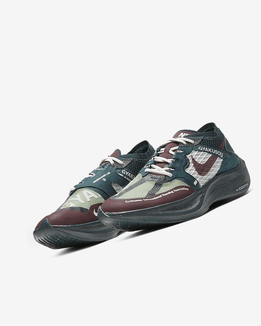 Zapatillas Running Nike ZoomX Vaporfly Next% x Gyakusou Mujer Burdeos Oscuro | CR4618