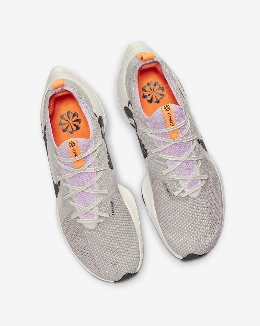 Zapatillas Running Nike Zoom Alphafly Next Nature Mujer Azules Gris Rosas Claro Creme Claro Negras | CR3288