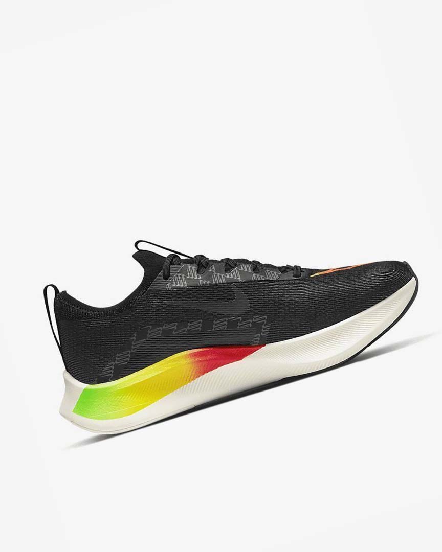 Zapatillas Running Nike Zoom Fly 4 Hombre Negras Multicolor | CR4634