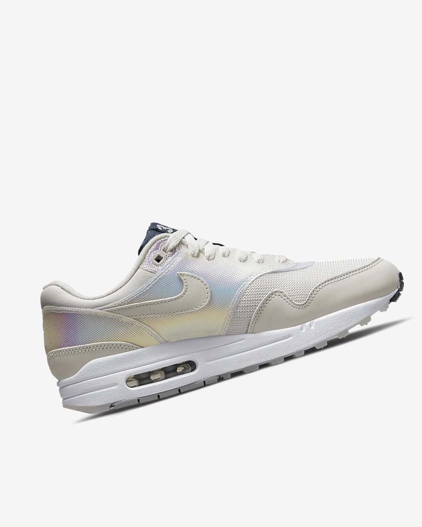 Zapatos Casuales Nike Air Max 1 Air Max Day Mujer Blancas Gris Claro Azul Marino Beige Claro | CR3195