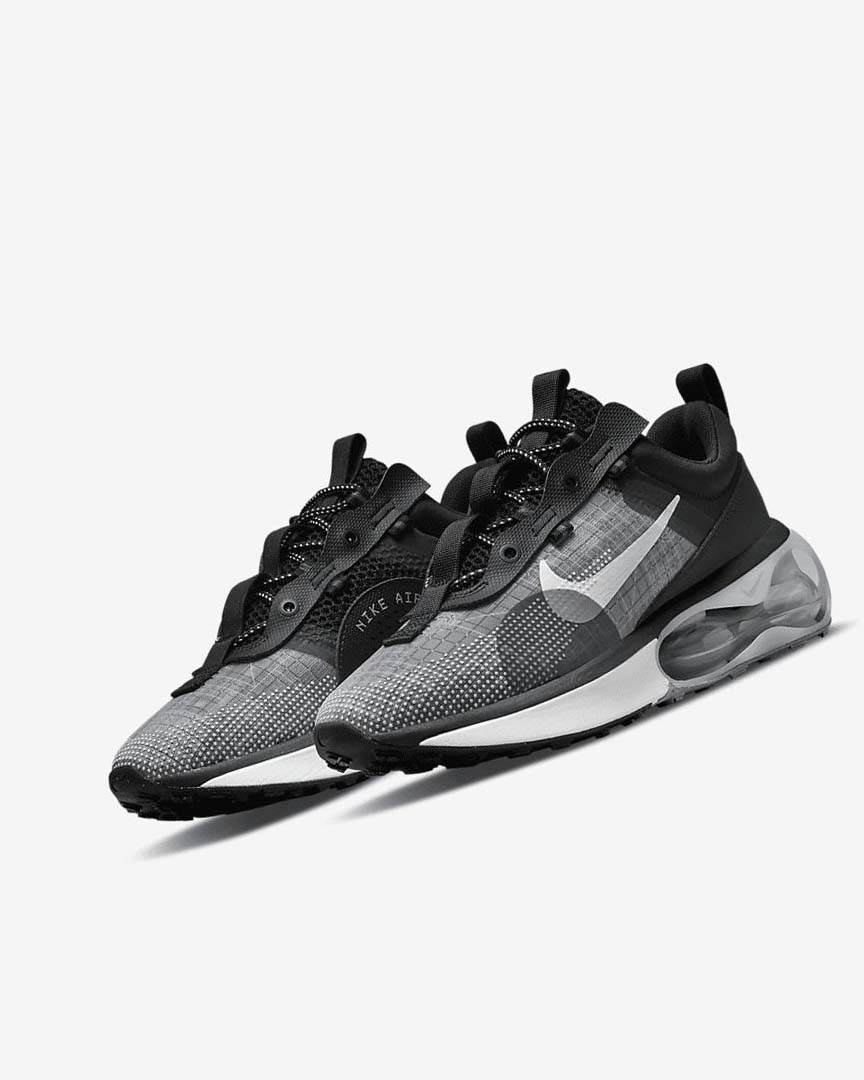 Zapatos Casuales Nike Air Max 2021 Mujer Negras Metal Plateadas Gris Blancas | CR5170