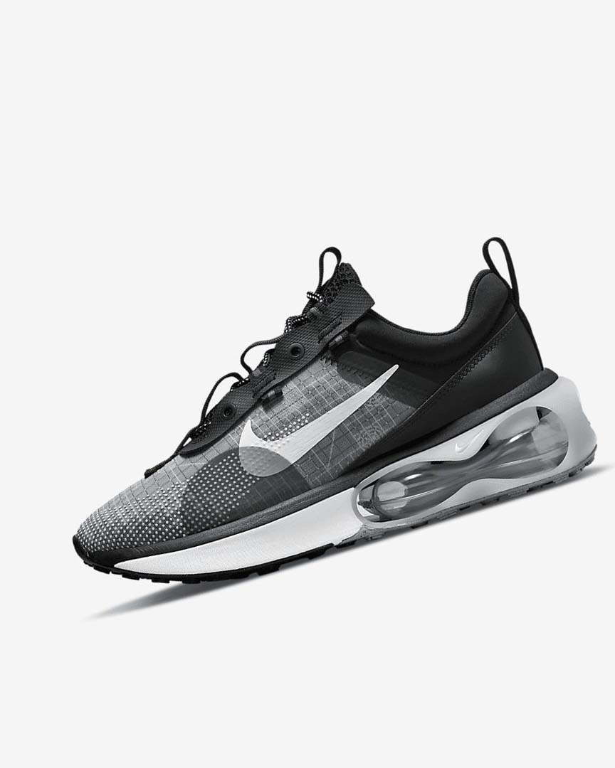 Zapatos Casuales Nike Air Max 2021 Mujer Negras Metal Plateadas Gris Blancas | CR5170