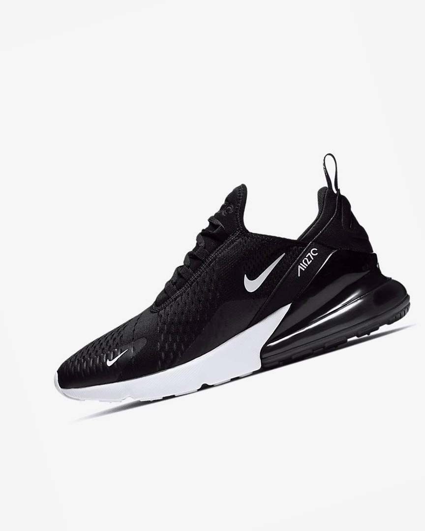 Zapatos Casuales Nike Air Max 270 Hombre Negras Blancas Rojas Gris Oscuro | CR5248