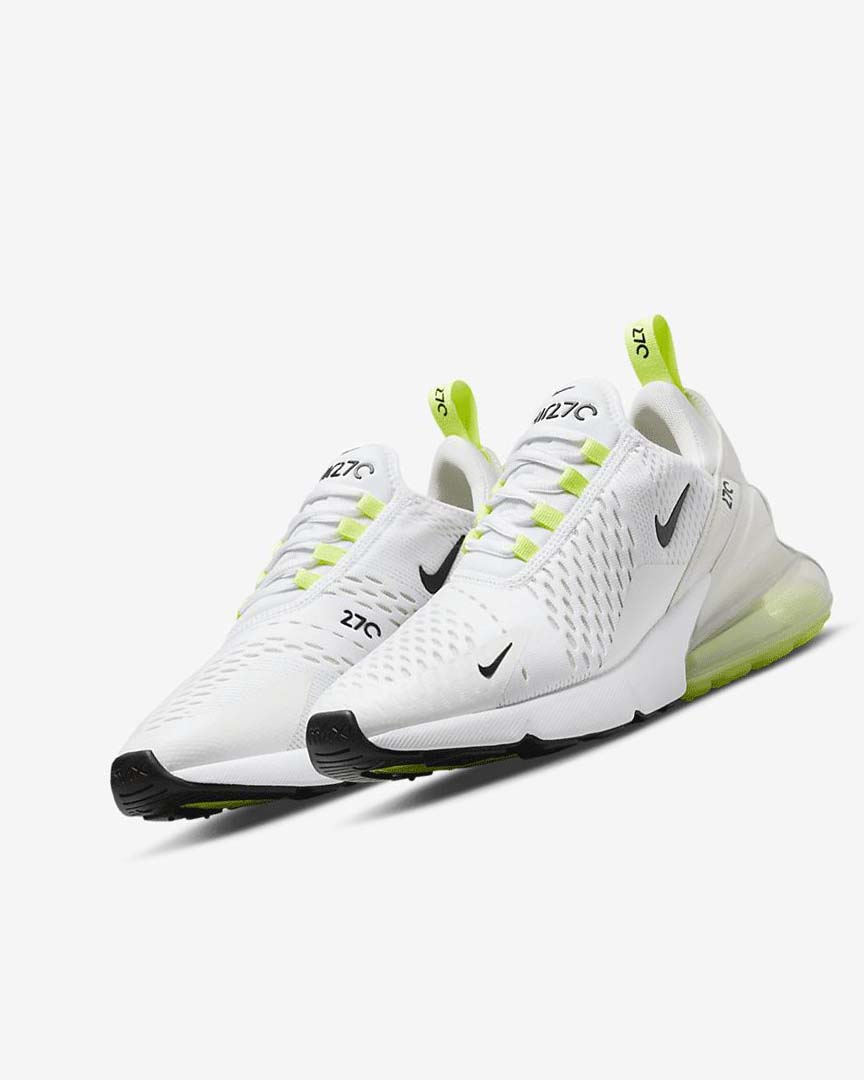 Zapatos Casuales Nike Air Max 270 Mujer Blancas Beige Claro Verde Negras | CR2511