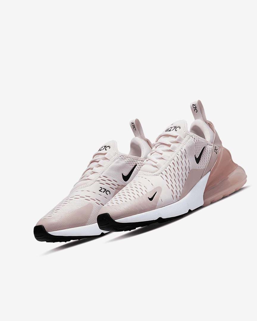 Zapatos Casuales Nike Air Max 270 Mujer Rosas Claro Rosas Negras | CR5029