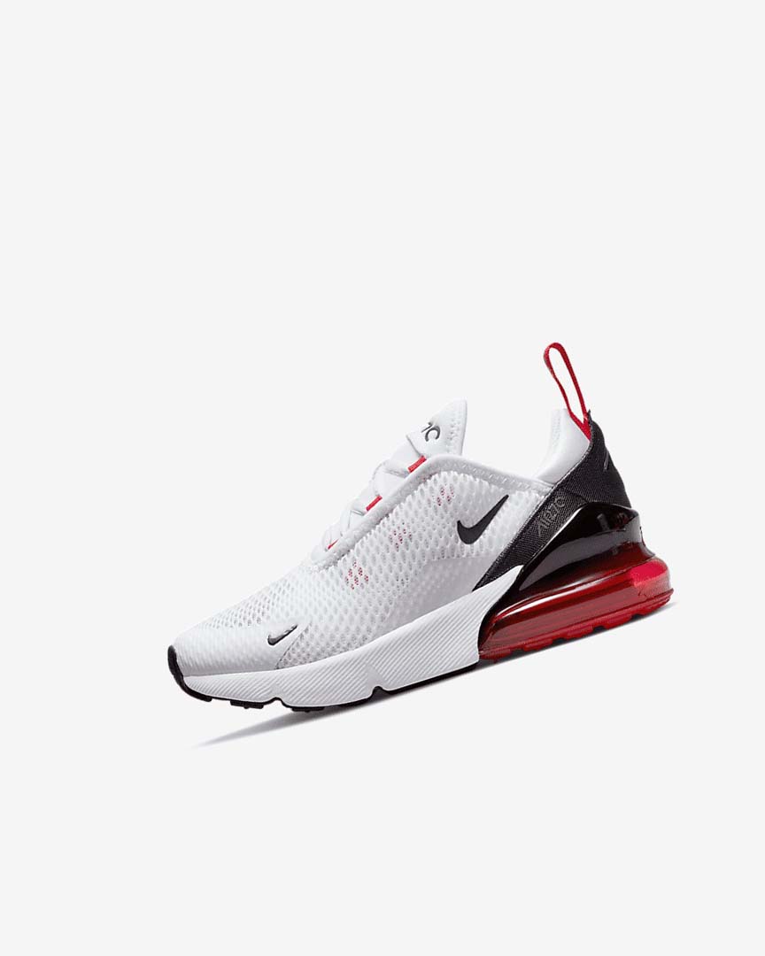 Zapatos Casuales Nike Air Max 270 Niña Blancas Negras Rojas Gris | CR5348