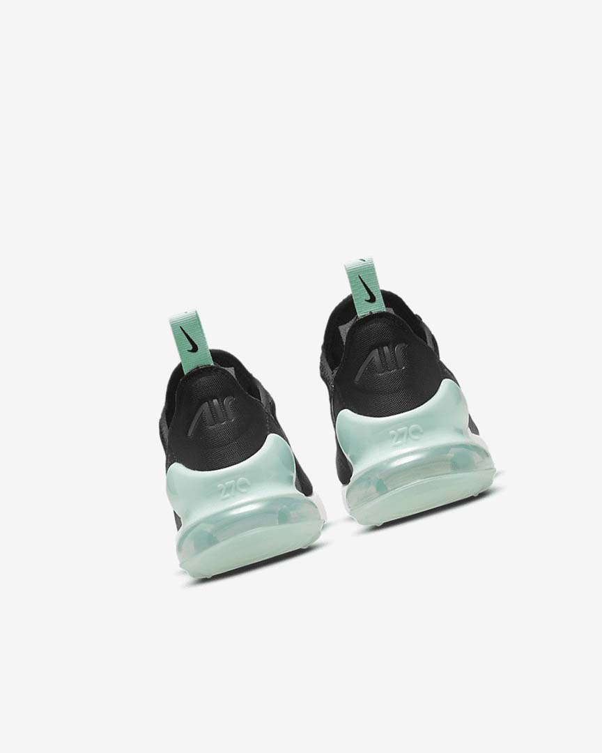 Zapatos Casuales Nike Air Max 270 Niña Blancas Verde Menta Negras | CR5567