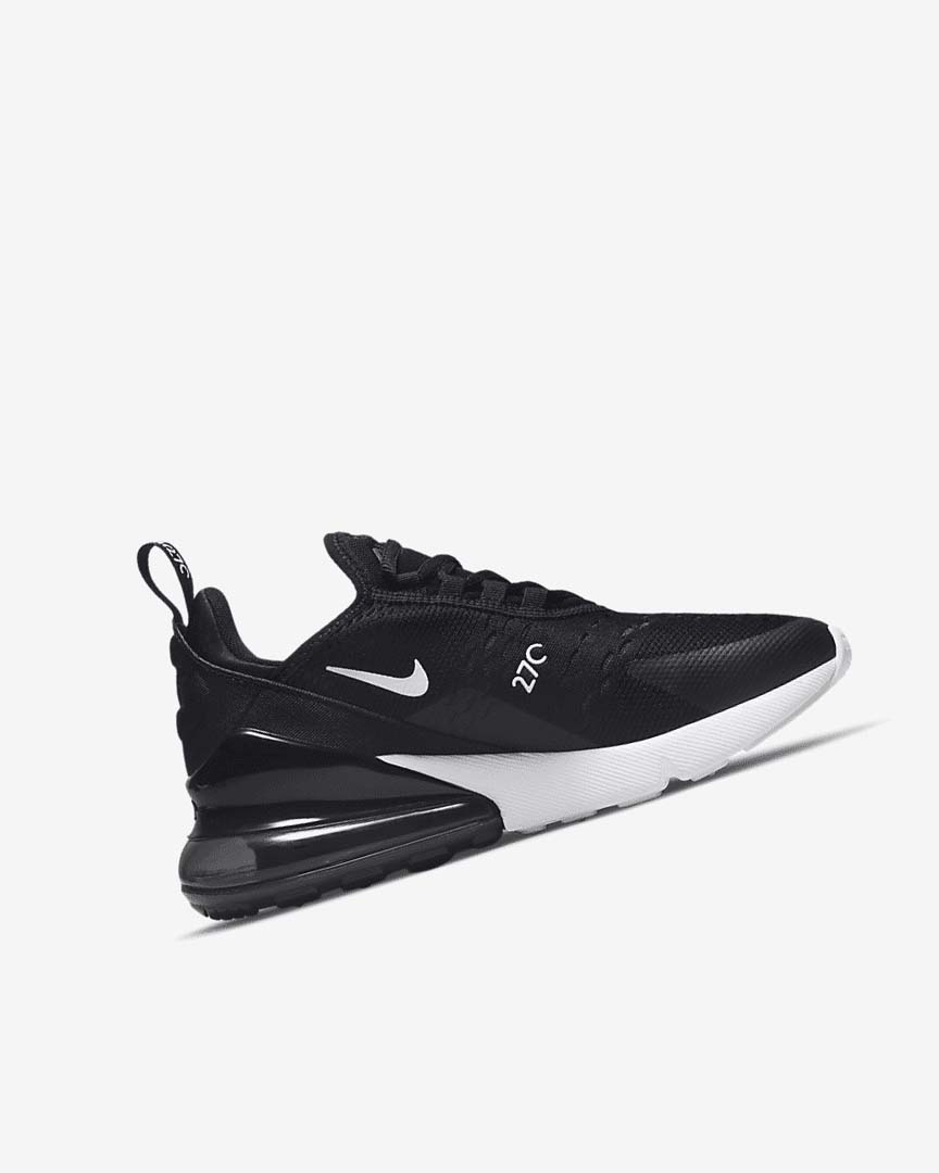 Zapatos Casuales Nike Air Max 270 Niña Negras Gris Oscuro Blancas | CR5066