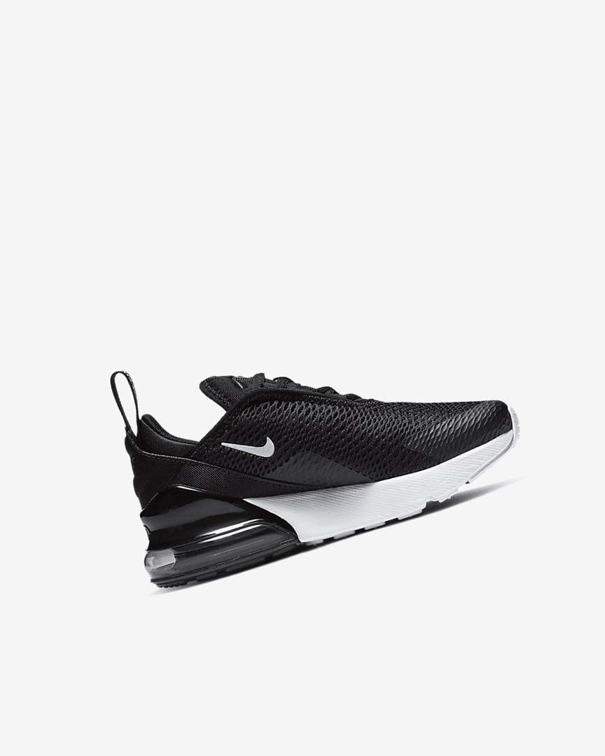 Zapatos Casuales Nike Air Max 270 Niña Negras Gris Oscuro Blancas | CR5068