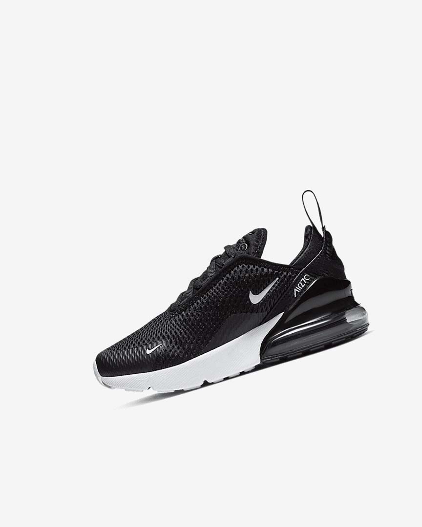 Zapatos Casuales Nike Air Max 270 Niña Negras Gris Oscuro Blancas | CR5068