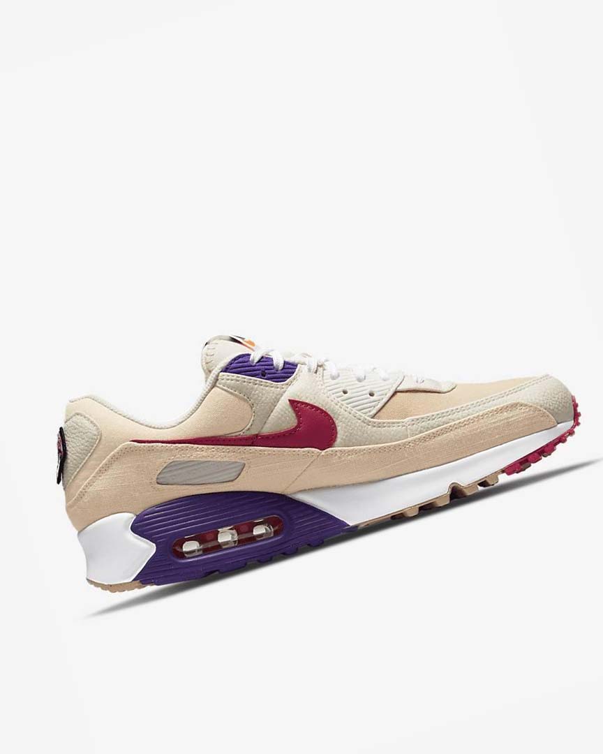 Zapatos Casuales Nike Air Max 90 Hombre Rosas | CR1133