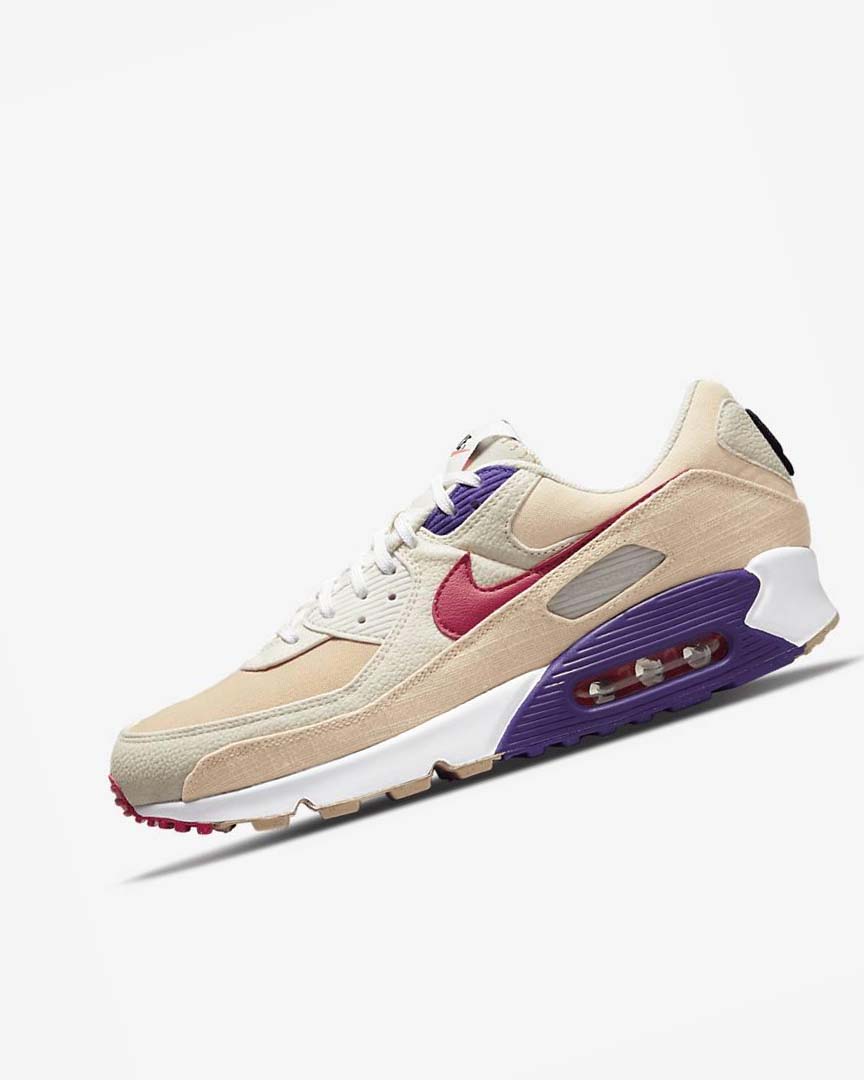 Zapatos Casuales Nike Air Max 90 Hombre Rosas | CR1133