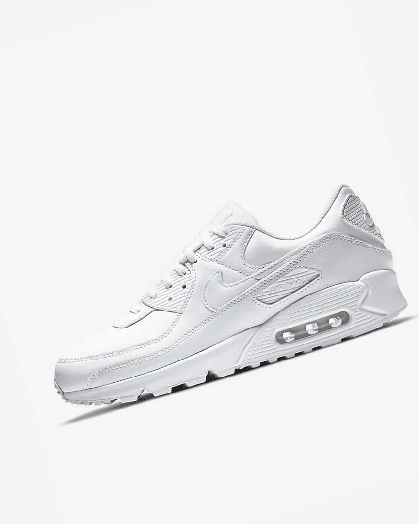 Zapatos Casuales Nike Air Max 90 LTR Hombre Blancas | CR4871