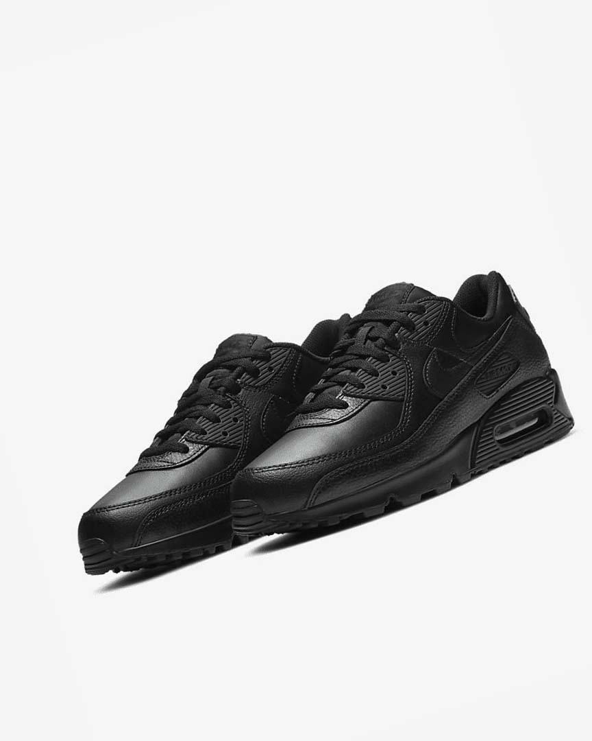 Zapatos Casuales Nike Air Max 90 LTR Hombre Negras | CR5600