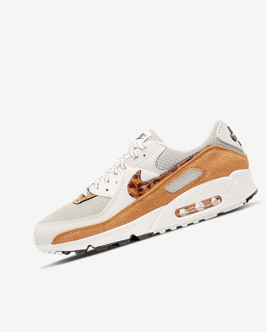 Zapatos Casuales Nike Air Max 90 Mujer Marrones Beige Claro Amarillo Oscuro | CR4925