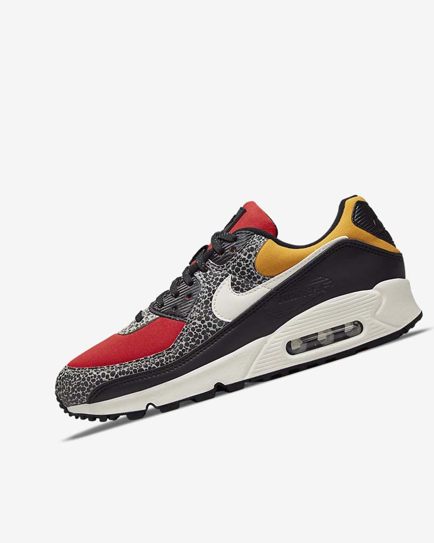 Zapatos Casuales Nike Air Max 90 SE Mujer Negras Rojas | CR2675