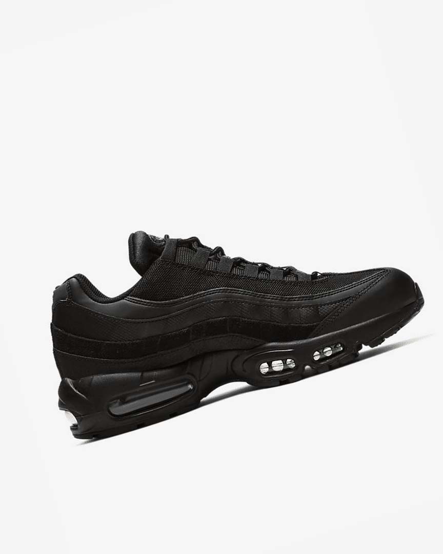 Zapatos Casuales Nike Air Max 95 Essential Hombre Negras Gris Oscuro Negras | CR4525