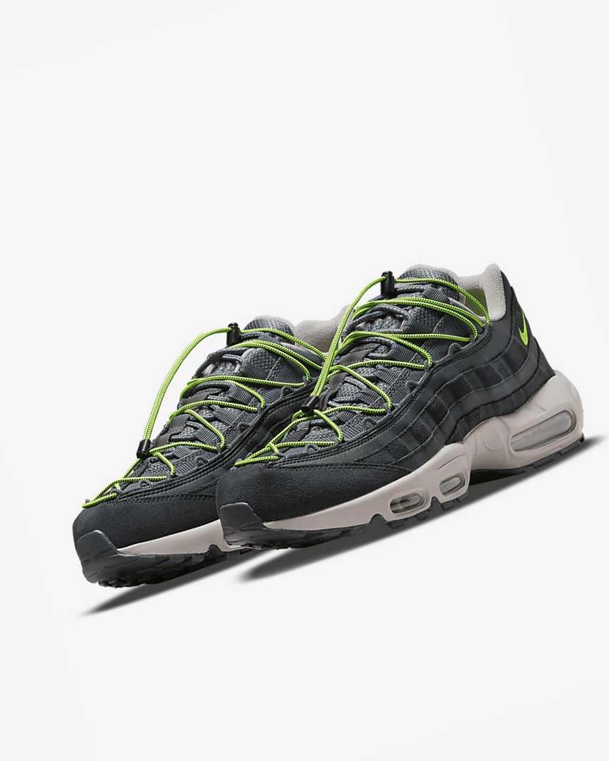 Zapatos Casuales Nike Air Max 95 Hombre Gris Gris | CR4584