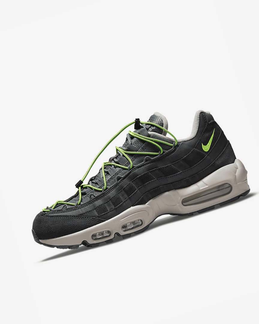 Zapatos Casuales Nike Air Max 95 Hombre Gris Gris | CR4584