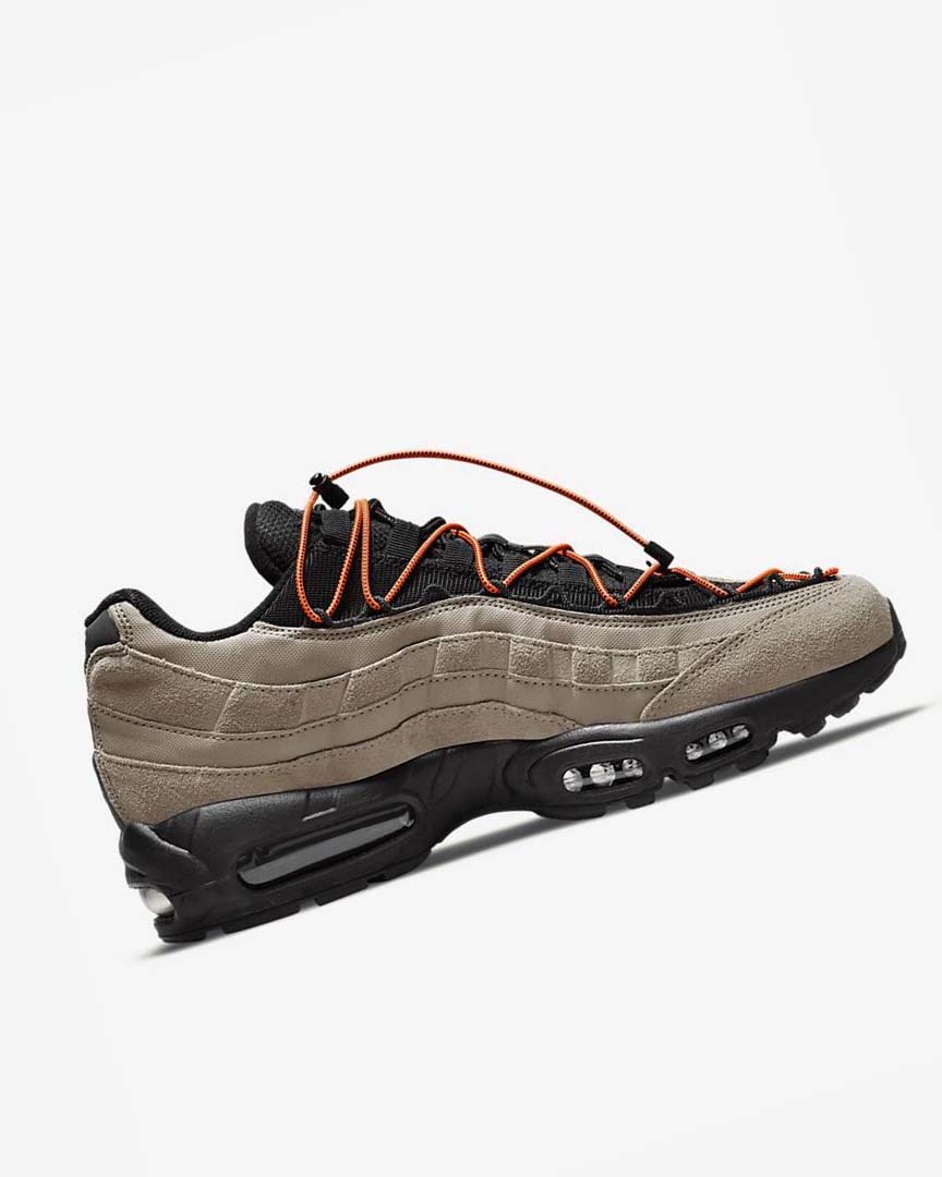 Zapatos Casuales Nike Air Max 95 Hombre Kaki Naranjas Negras | CR4984