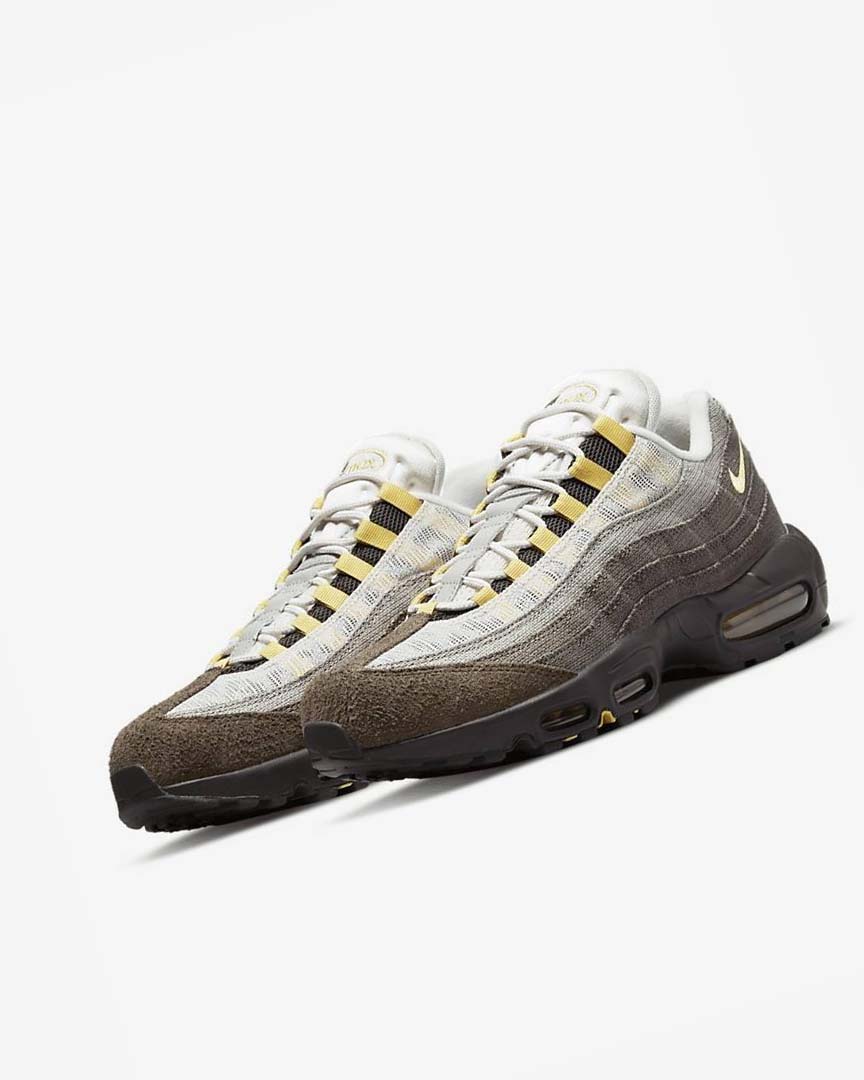 Zapatos Casuales Nike Air Max 95 Hombre Gris Verde Oliva Gris | CR5176