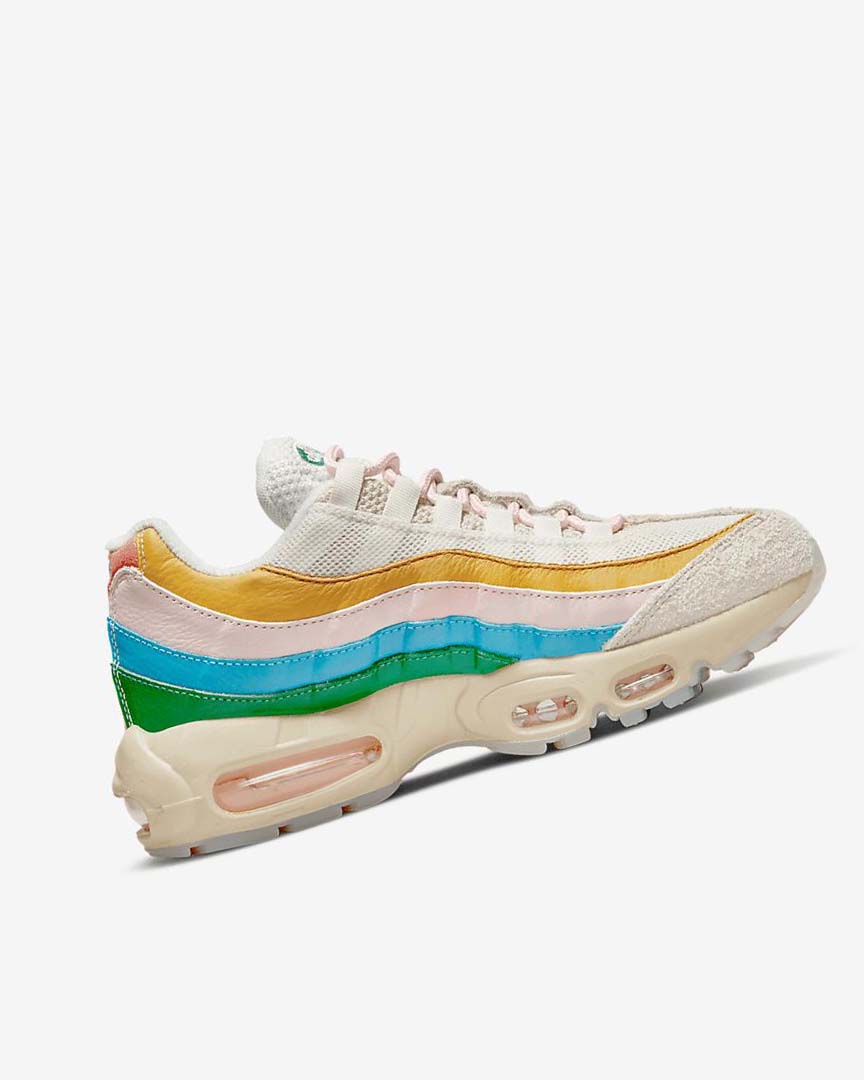 Zapatos Casuales Nike Air Max 95 Mujer Beige Multicolor | CR3053