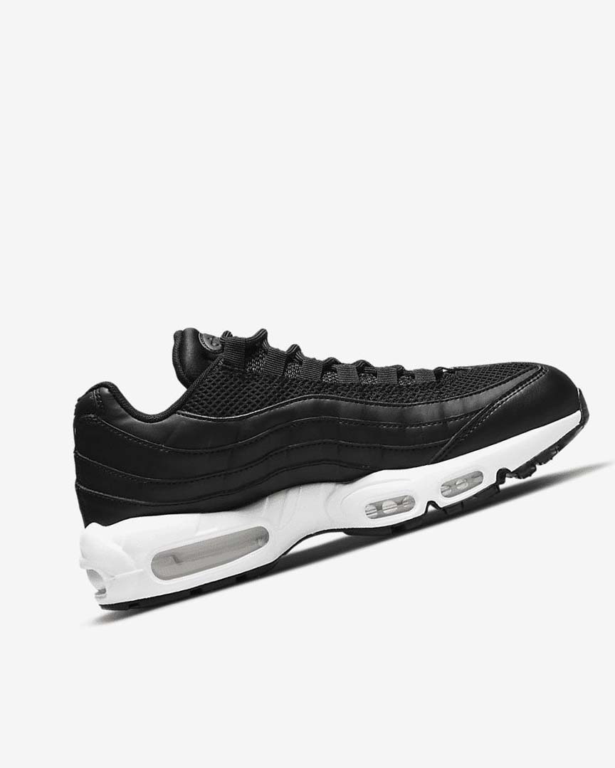 Zapatos Casuales Nike Air Max 95 Mujer Negras Blancas | CR5335