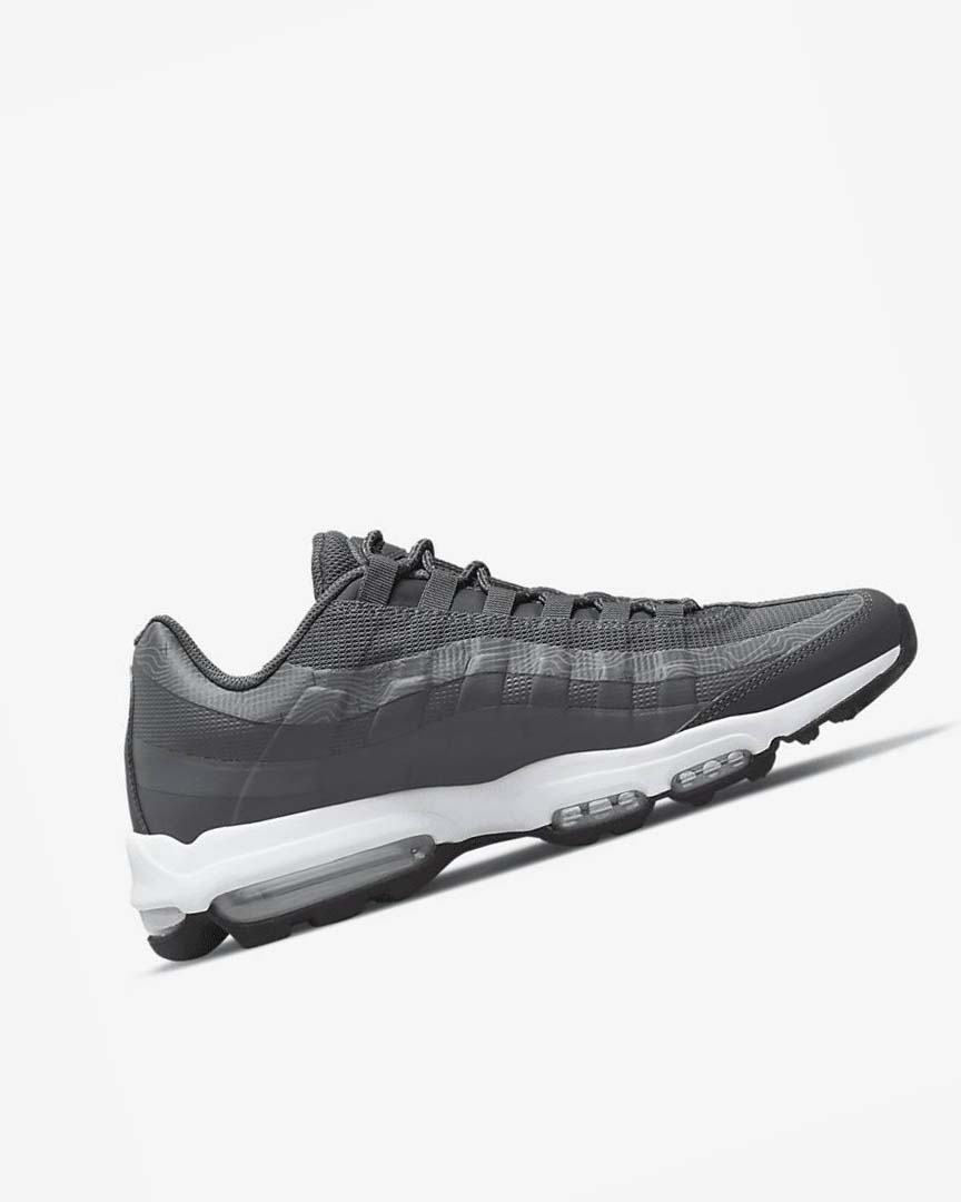 Zapatos Casuales Nike Air Max 95 UL Hombre Gris Gris Blancas Negras | CR4752