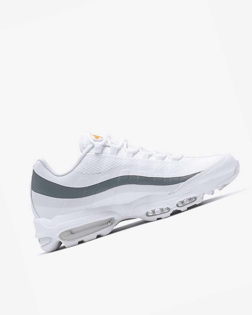 Zapatos Casuales Nike Air Max 95 Ultra Hombre Blancas Gris Naranjas Blancas | CR2410