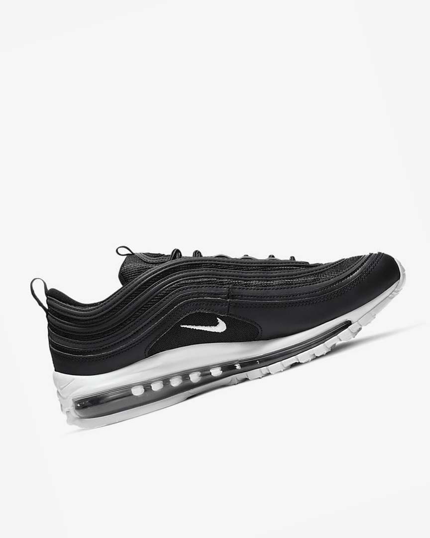 Zapatos Casuales Nike Air Max 97 Hombre Negras Blancas | CR2933