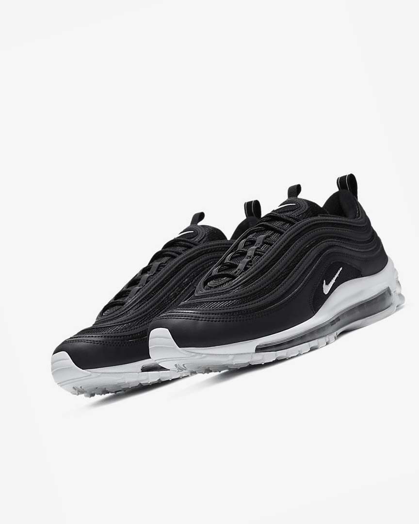 Zapatos Casuales Nike Air Max 97 Hombre Negras Blancas | CR2933