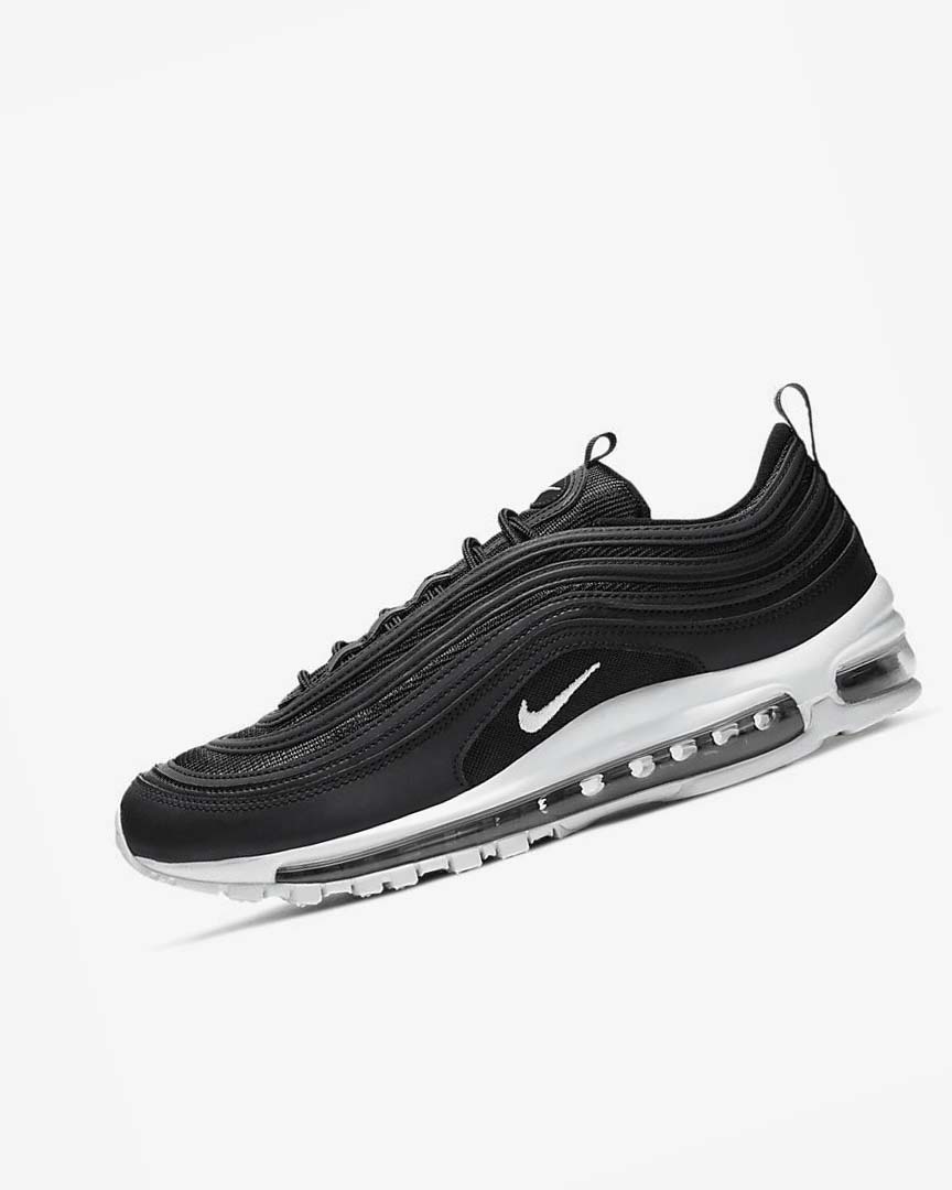 Zapatos Casuales Nike Air Max 97 Hombre Negras Blancas | CR2933