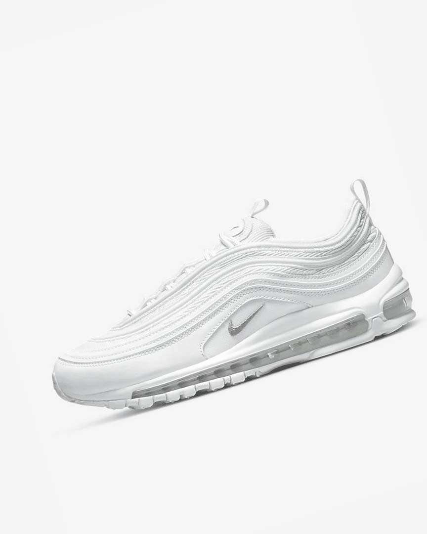 Zapatos Casuales Nike Air Max 97 Hombre Blancas Negras Gris | CR5134