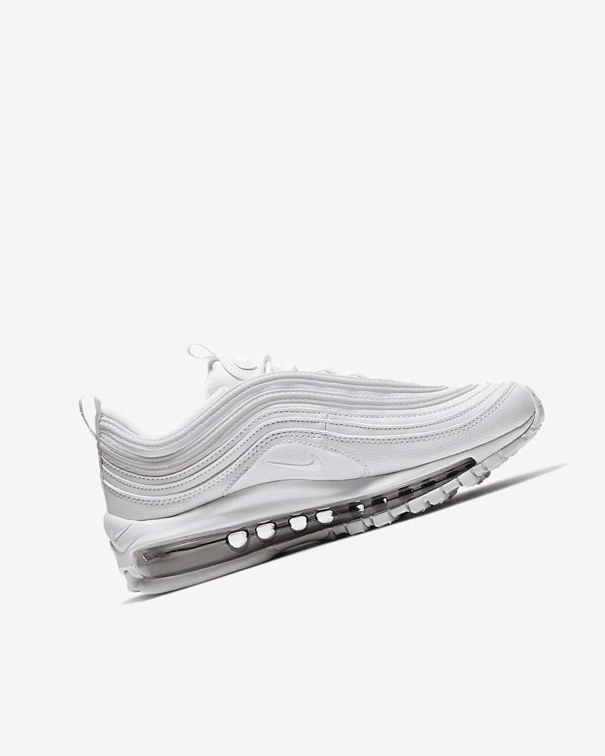 Zapatos Casuales Nike Air Max 97 Niña Blancas Metal Plateadas Blancas | CR2646