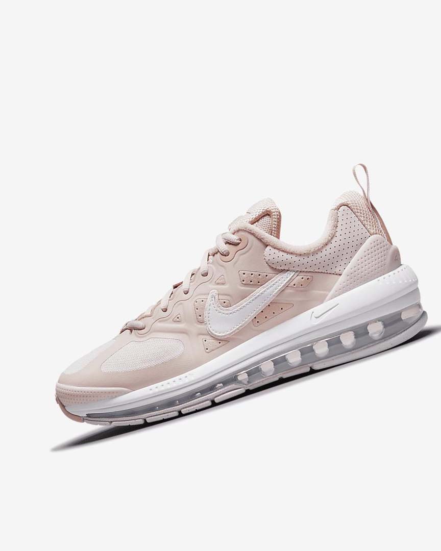 Zapatos Casuales Nike Air Max Genome Mujer Rosas Rosas Blancas Blancas | CR4732