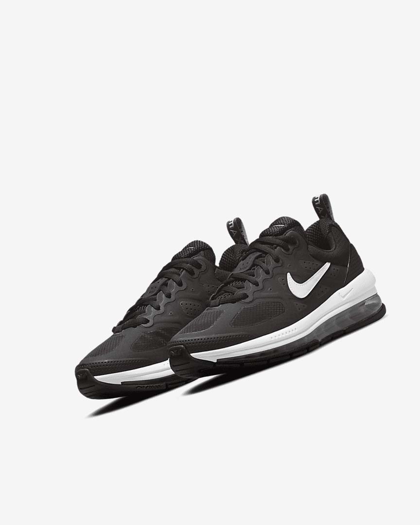 Zapatos Casuales Nike Air Max Genome Niña Negras Gris Oscuro Blancas | CR2409