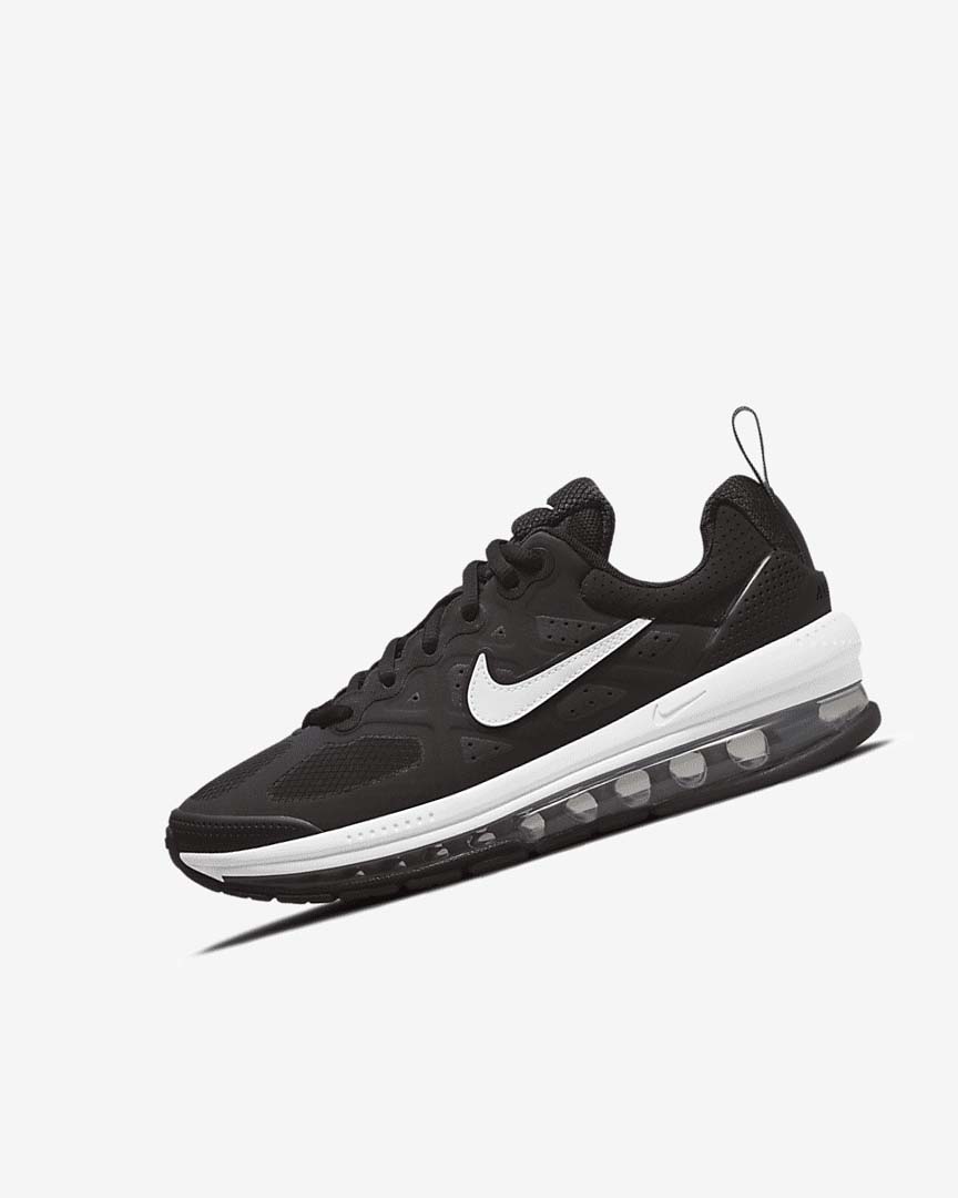 Zapatos Casuales Nike Air Max Genome Niña Negras Gris Oscuro Blancas | CR2409