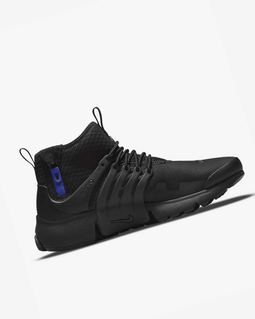 Zapatos Casuales Nike Air Presto Mid Utility Hombre Negras Gris Oscuro Azules Rojas | CR4864