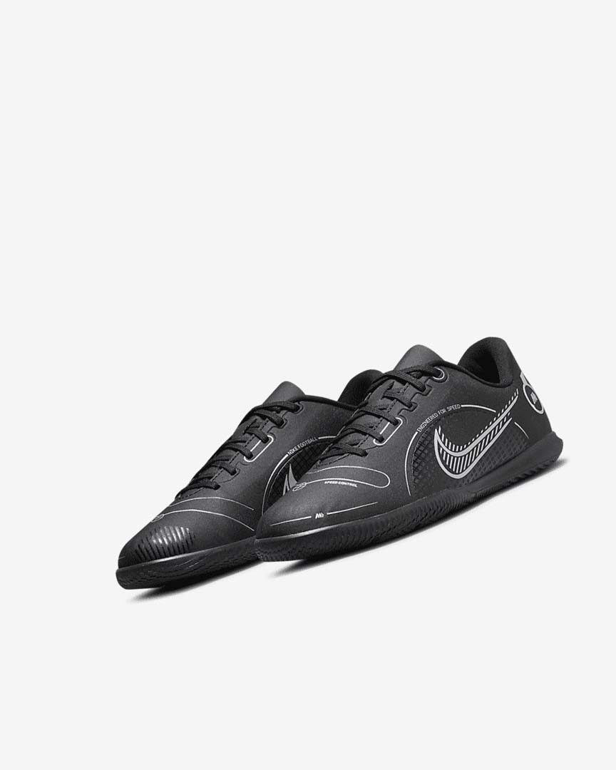 Zapatos De Fútbol Nike Jr. Mercurial Vapor 14 Club IC Niña Negras Gris Metal Plateadas | CR2562