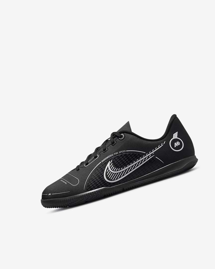 Zapatos De Fútbol Nike Jr. Mercurial Vapor 14 Club IC Niña Negras Gris Metal Plateadas | CR2562