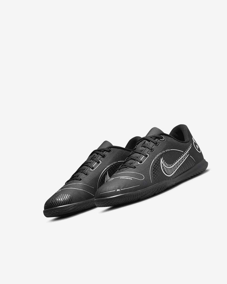 Zapatos De Fútbol Nike Jr. Mercurial Vapor 14 Club IC Niño Negras Gris Metal Plateadas | CR4585